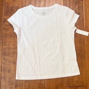 NWT Size Medium (7) Wonder Nation White Kids T-Shirt